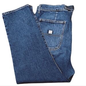 Old Navy High-Rise Straight Leg "Workwear Jeans San Francisco 1994" Size 18